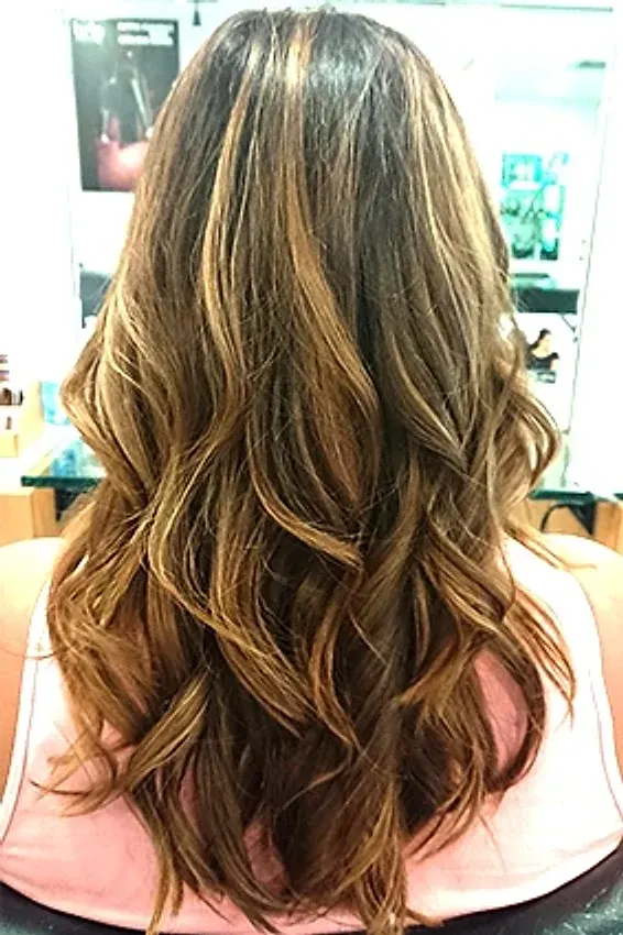 Après : balayage lumineux